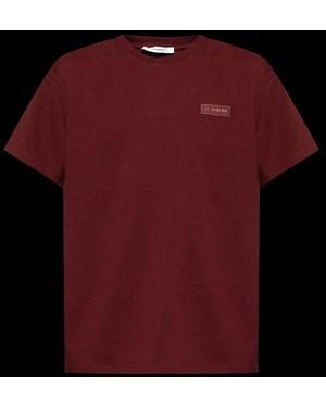 Givenchy Logo Patch Crewneck T-Shirt - Black