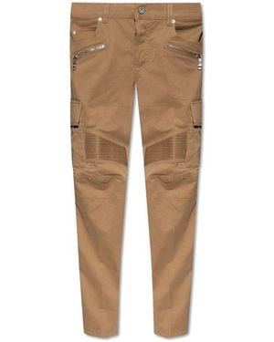 Balmain Cargo Trousers - Natural