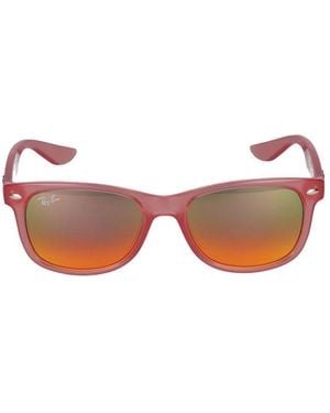 Ray-Ban New Wayfarer Square Frame Sunglasses - Pink