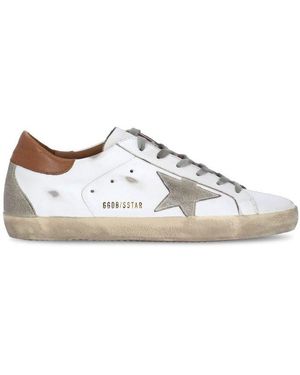 Golden Goose Superstar Trainers - White