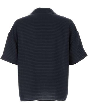 Tシャツ・カットソー Saint Laurent POLO BOWLING SHIRT STRIPE CASSANDRA CASSANDRE POLO SHIRT IN STRIPED PIQUÉ | Saint Laurent | YSL PL
