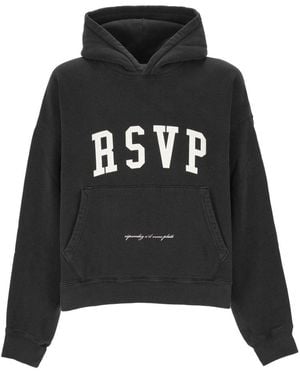 Agolde Rsvp Hoodie Jumper - Black