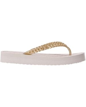 Michael Kors Zaza Platform Flip Flops - Multicolour