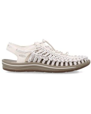 Keen Uneek Woven Sandals - White