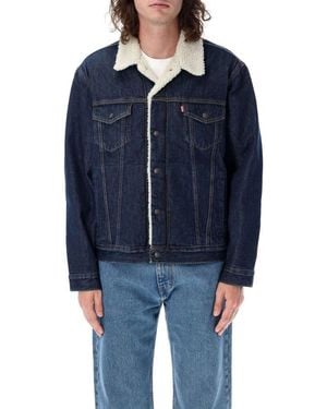Levi's Sherpa Trucker Jacket - Blue