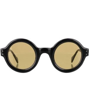 Gucci Round Frame Sunglasses - Black