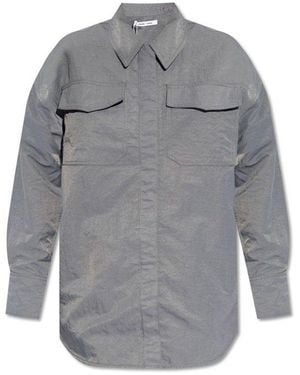 Samsøe & Samsøe Utility Oversized Shirt - Grey