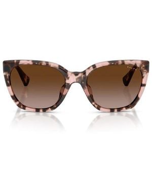 Ralph Lauren Cat Eye Frame Sunglasses - Brown