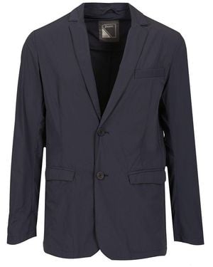 Herno Single Breasted Blazer - Blue