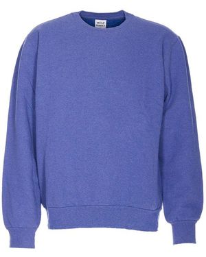 WILD DONKEY Palisades Crew Neck Sweater - Blue