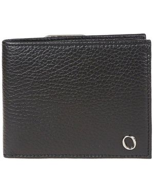 Orciani Logo-Plaque Wallet - Black