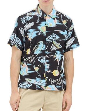 Human Made Graphic Aloha Buttoned Shirt - Blue