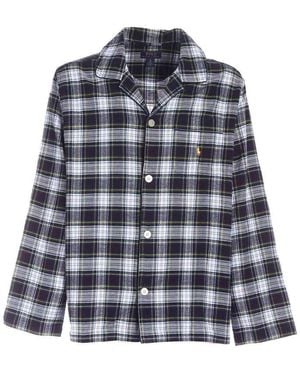 Polo Ralph Lauren Checked Pyjama Set - Blue
