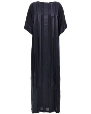 DI.LA3 PARI' Caftano Maxi Dress - Blue