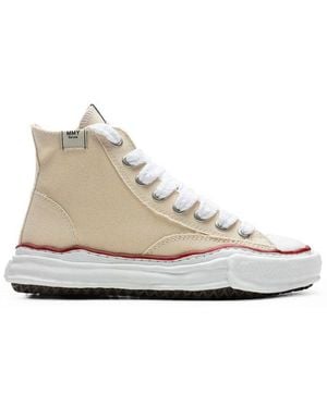 Maison Mihara Yasuhiro Peterson Hi Og Lace-Up Sneakers - Natural