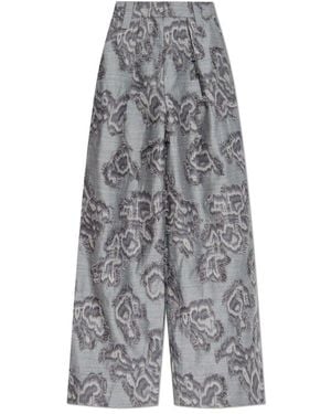 Ganni Vintage Effect Trousers - Grey