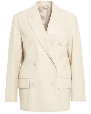 Stand Studio Octavia Long Sleeved Blazer - Natural