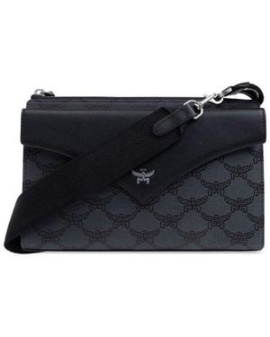 MCM Handbag With Logo - Black