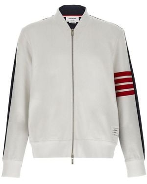 Thom Browne Bomber Jacket - White