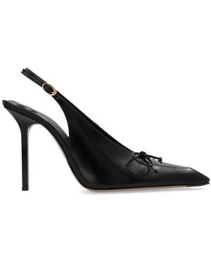 Jacquemus Black Les Sculptures 'les Slingbacks Cubisto Hautes' Heels