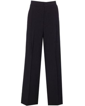 Twinset Logo Plaque Trousers - Blue