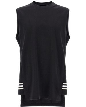 Y-3 Asymmetrical Top - Black