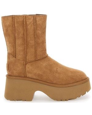 UGG Classic Twin Seam New Heights Boots - Brown