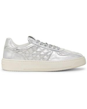 Stuart Weitzman Courtside Sleek Trainers - White