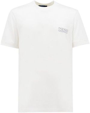 Kiton Logo-Embroidered T-Shirt for Men | Lyst