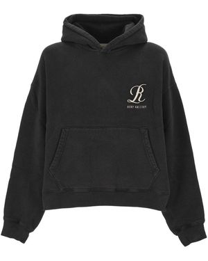 Agolde Graphic Hoodie Jumper - Black