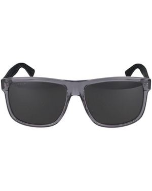 Gucci Square Frame Sunglasses - Black