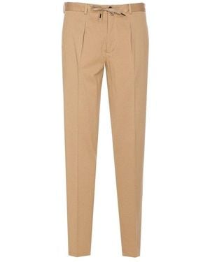 Circolo 1901 Drawstring Pleated Pants - Natural
