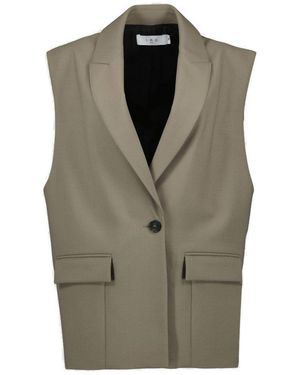 IRO Tailored Sleeveless Jacket - Black