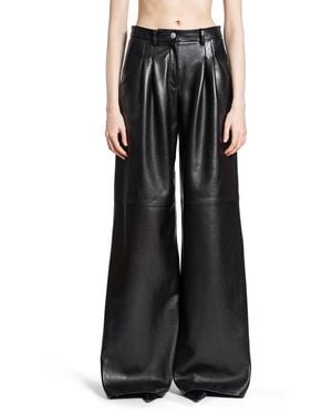 Magda Butrym Wide-Leg Tailored Pants - Black