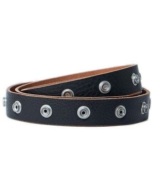 Rick Owens Snap Belt - White