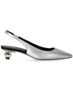 Weekend by Maxmara Gallico Slingback Pumps - White