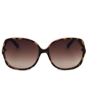 Ted Baker Butterfly Frame Full Rim Sunglasses - Brown