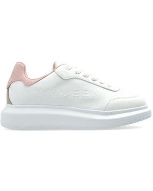 McQueen Oversized Low-Top Trainers - White
