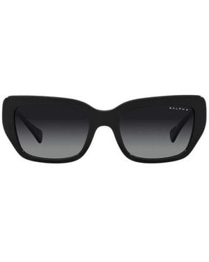 Ralph Lauren Rectangular Frame Sunglasses - Black