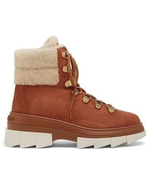 Stuart Weitzman Noho Hiker Chill Boots - Brown