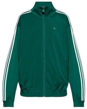 adidas Originals Firebird Tt Zipped Sweatshirt - Green