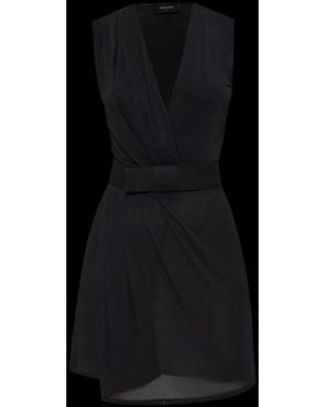 DSquared² Belt Sleeveless Dress - Black