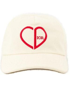 Dior Logo Embroidered Baseball Cap - Pink