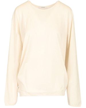Lemaire Ls Relaxed T-Shirt in White for Men | Lyst