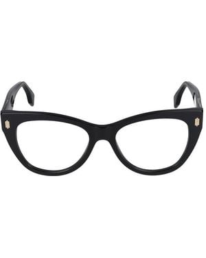 Fendi Cat-Eye Frame Glasses - Black
