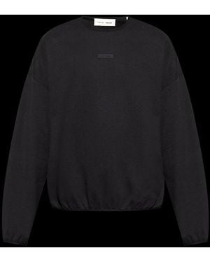 Fear Of God Oversized Crewneck Sweatshirt - Black