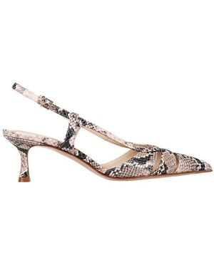 Sergio Levantesi Edda5 Embossed Court Shoes - White
