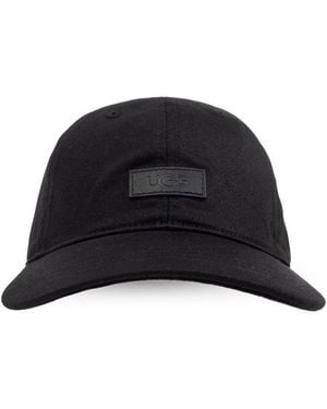 UGG Cap With Visor Heritage - Black