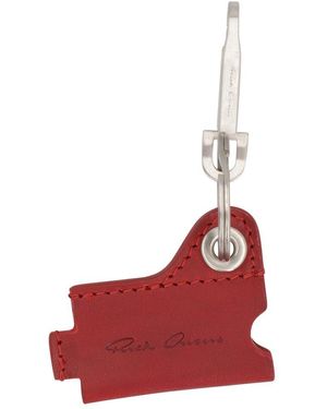 Rick Owens Lido Mini Lighter Holder Keychain - Red