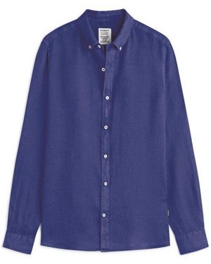 Ecoalf Button-Down Shirt - Blue